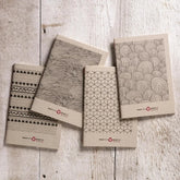 Petit carnet en papier recyclé I Formes géométriques